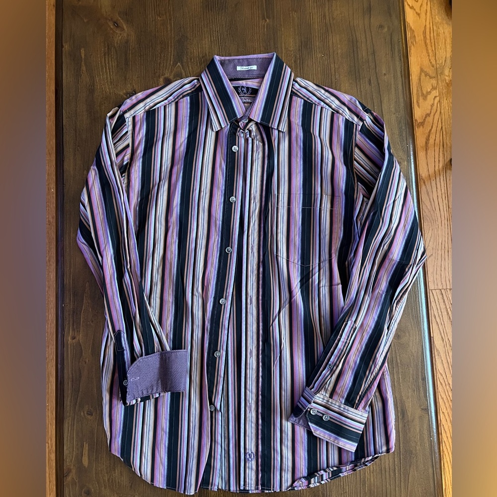 Men’s Bugatchi Button Up. Size M